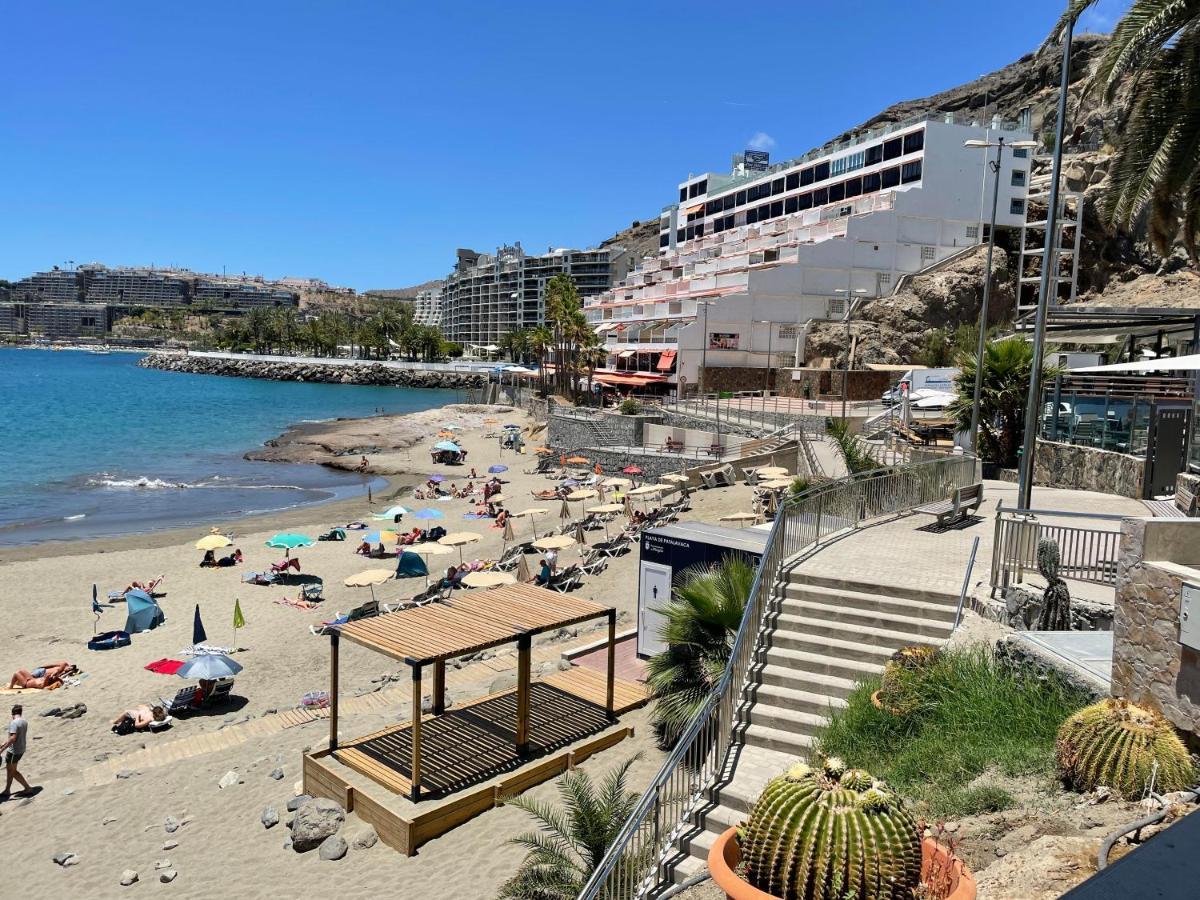 Studio In Top Lage Direkt Am Strand Arguineguin Eksteriør bilde